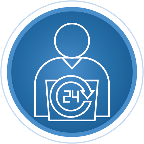 24–48 hour PSG turnaround icon