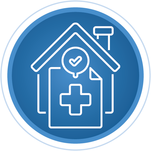 High-quality data from patient homes icon