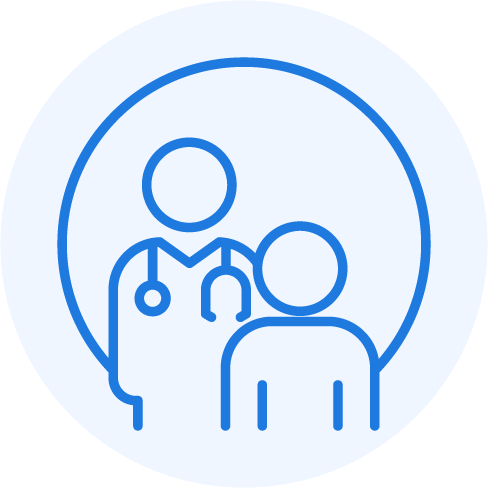 Shared with Patient & Doctor simultaneously